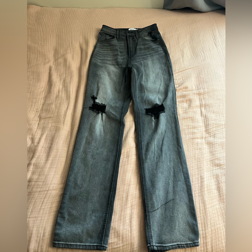 Black/ grey jeans - Picture 1 of 2
